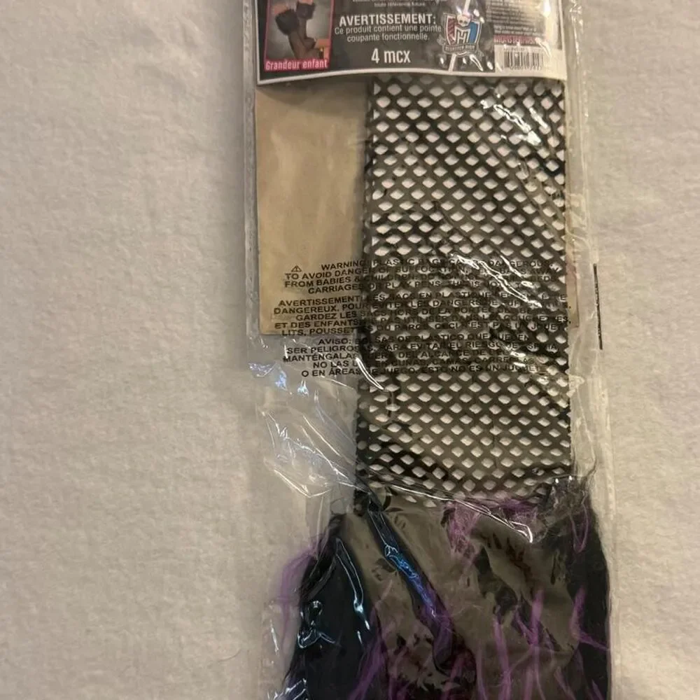Monster High Black and Purple Arm Sleeves